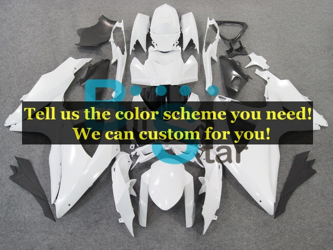 (image for) custom fairing kits fit for Suzuki GSXR 600 750 K8 2008 2009 2010